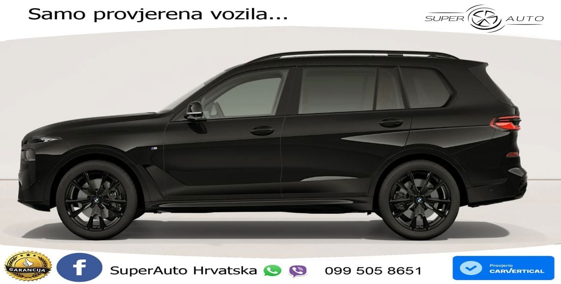 BMW X7 40d (352 KS) xDrive Steptronic M Sport ZRAČNI+ACC+GR SJED+KAM+PANO