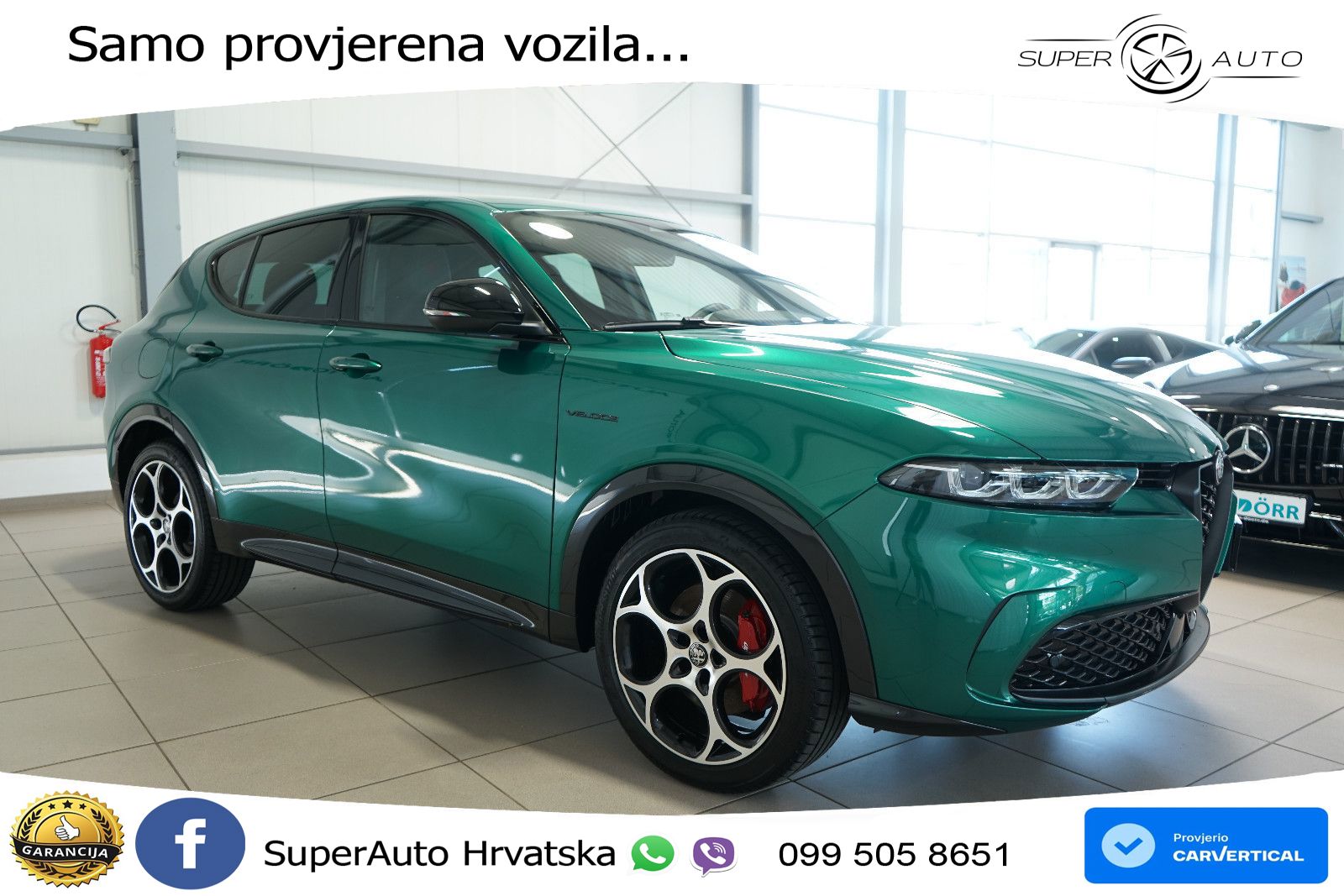 Alfa Romeo Tonale 1.5 VGT (160 KS) 48V-Hybrid TCT LED+GR SJED+ACC