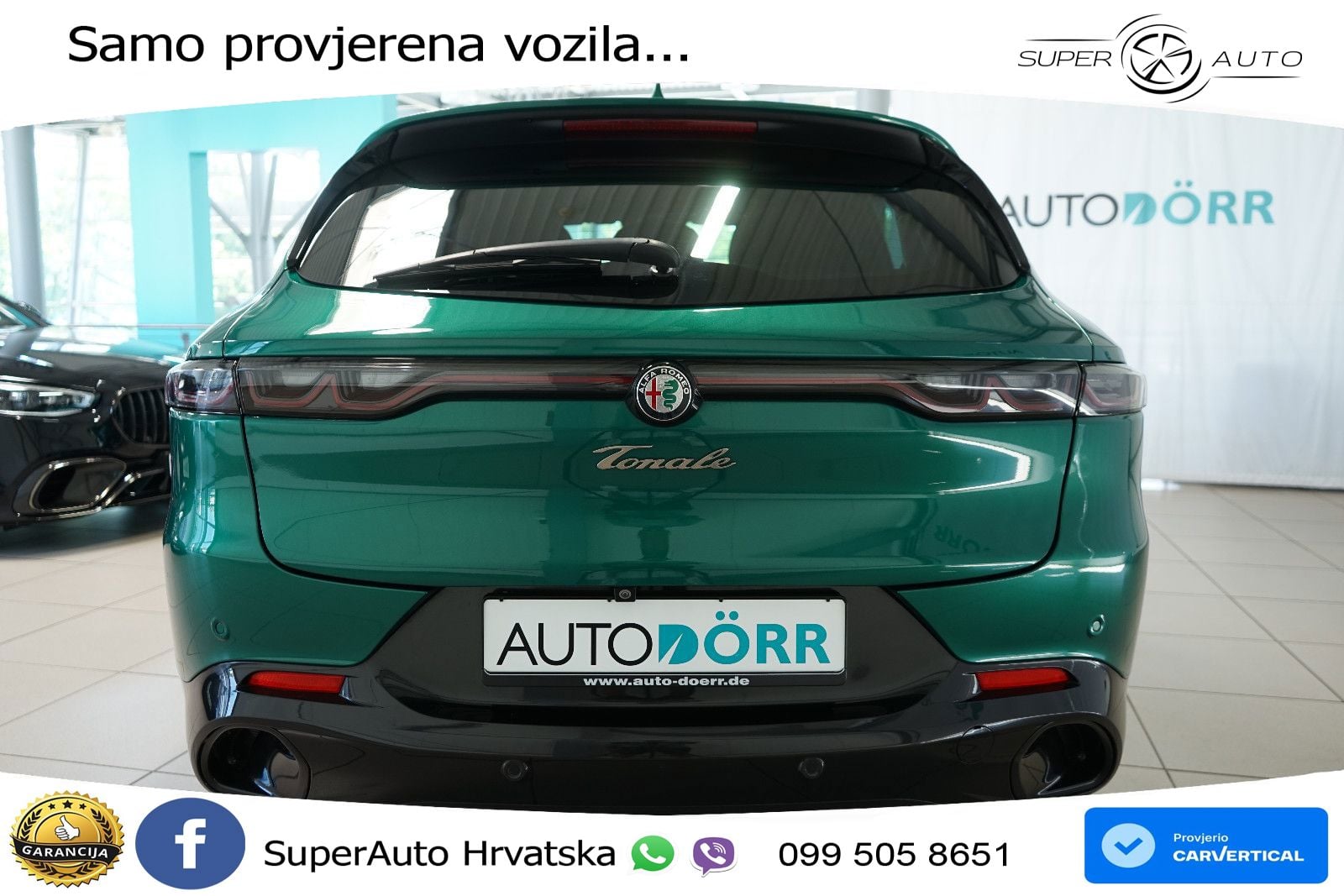 Alfa Romeo Tonale 1.5 VGT (160 KS) 48V-Hybrid TCT LED+GR SJED+ACC