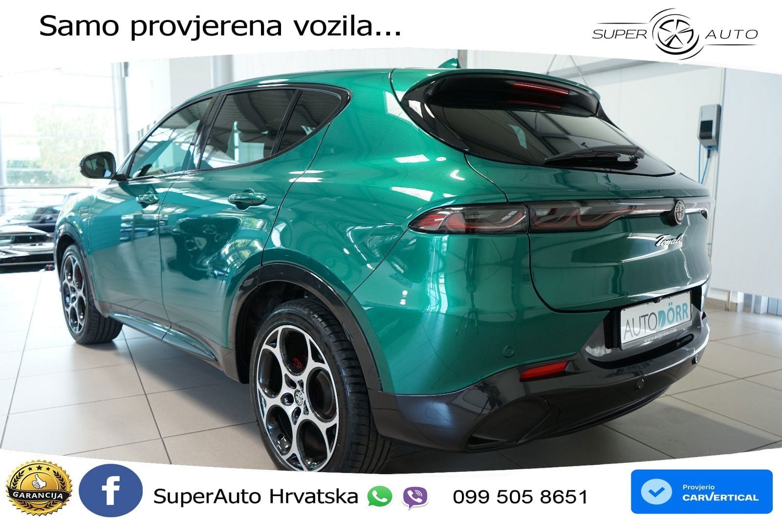 Alfa Romeo Tonale 1.5 VGT (160 KS) 48V-Hybrid TCT LED+GR SJED+ACC
