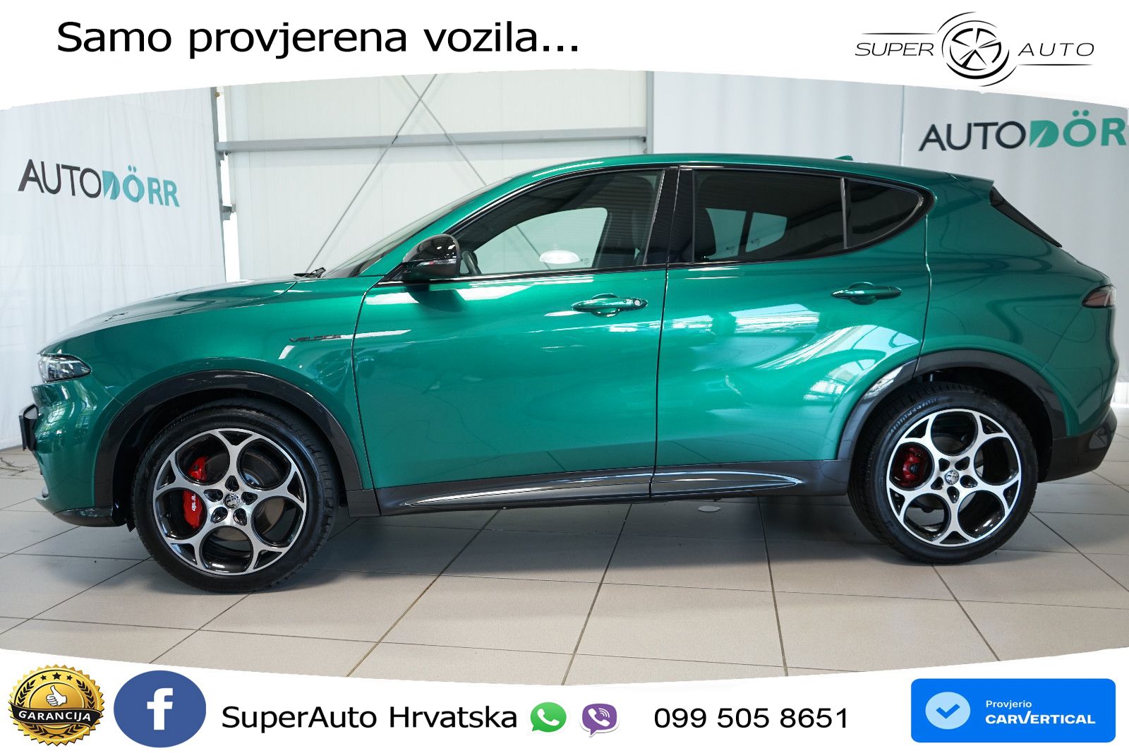 Alfa Romeo Tonale 1.5 VGT (160 KS) 48V-Hybrid TCT LED+GR SJED+ACC