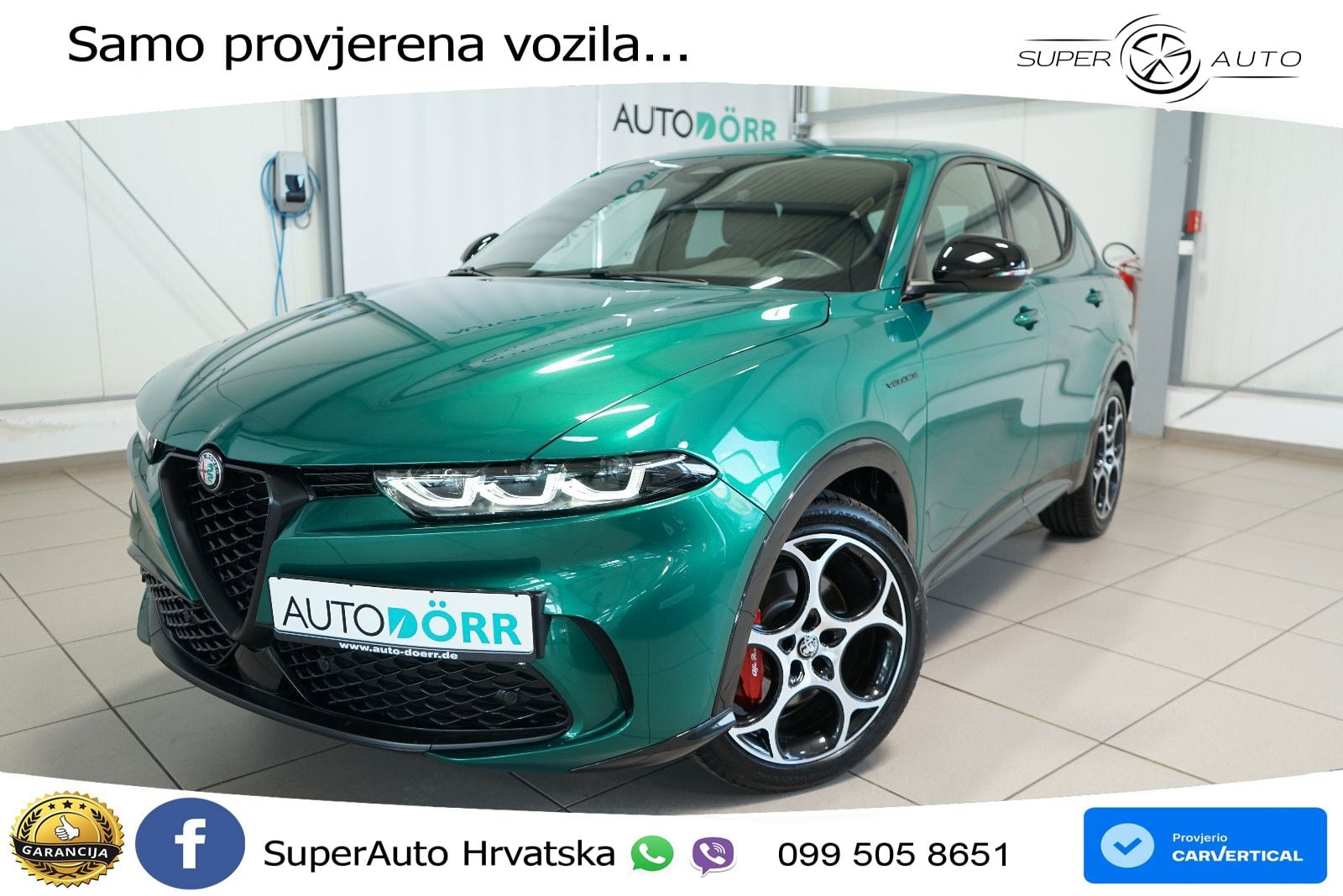 Alfa Romeo Tonale 1.5 VGT (160 KS) 48V-Hybrid TCT LED+GR SJED+ACC