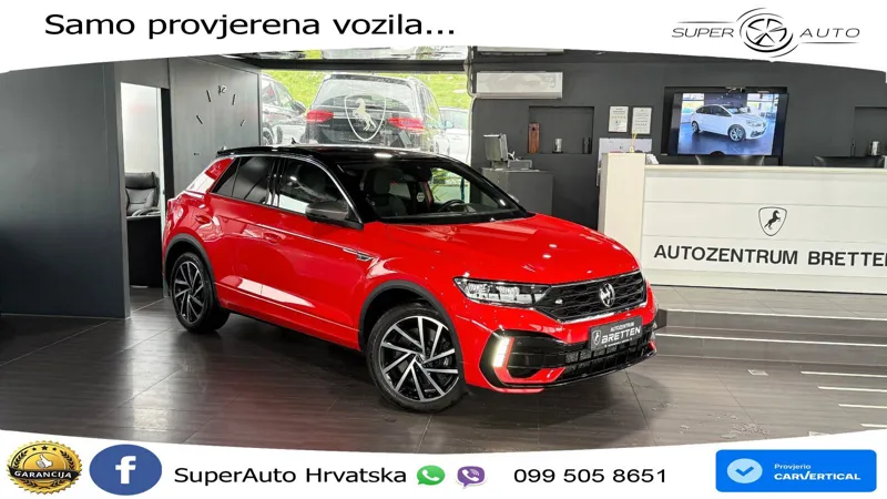 Volkswagen T-Roc I R 2.0 TSI (300 KS) OPF 4M DSG LED+GR SJED+ACC