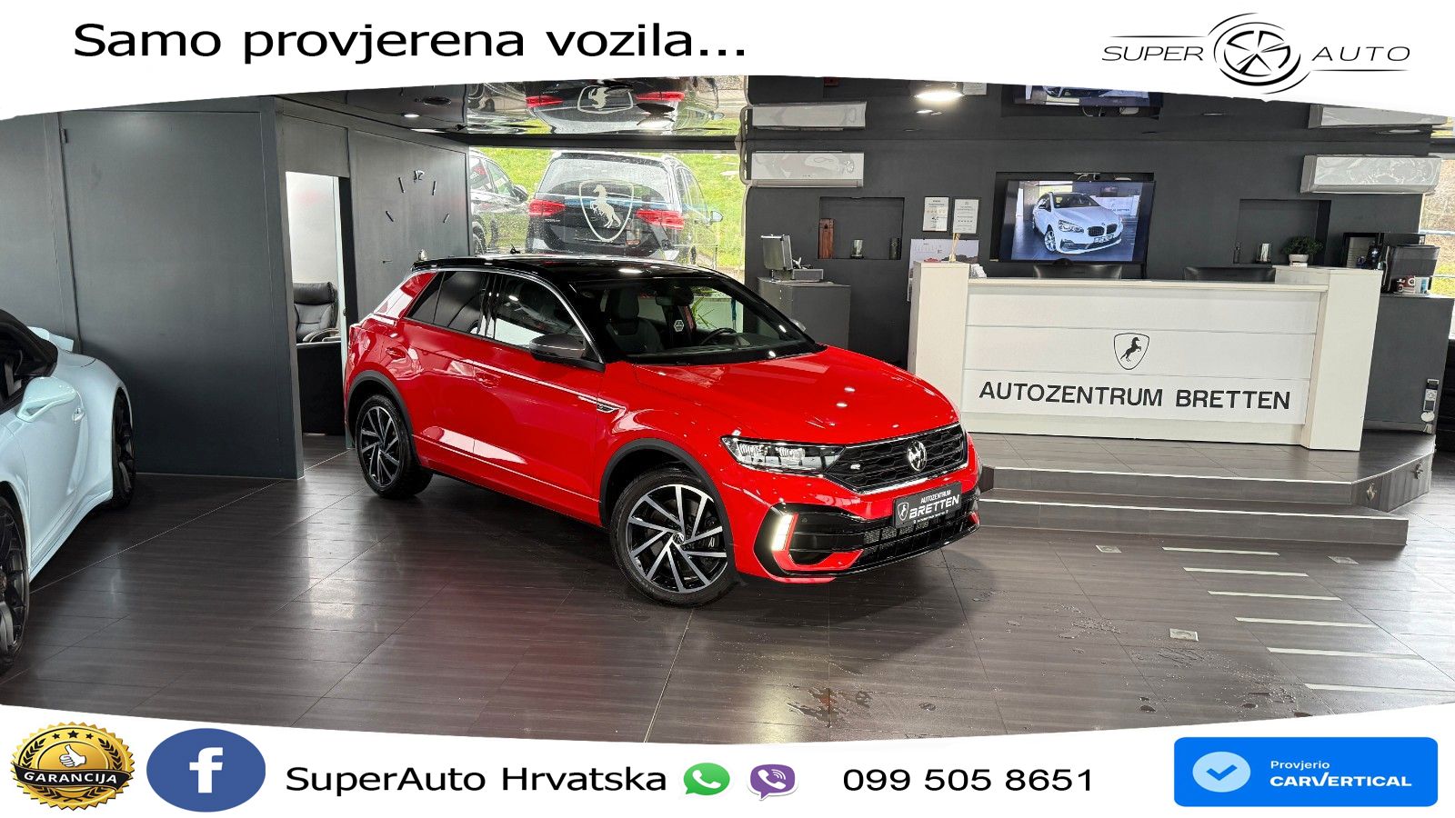Volkswagen T-Roc I R 2.0 TSI (300 KS) OPF 4M DSG LED+GR SJED+ACC