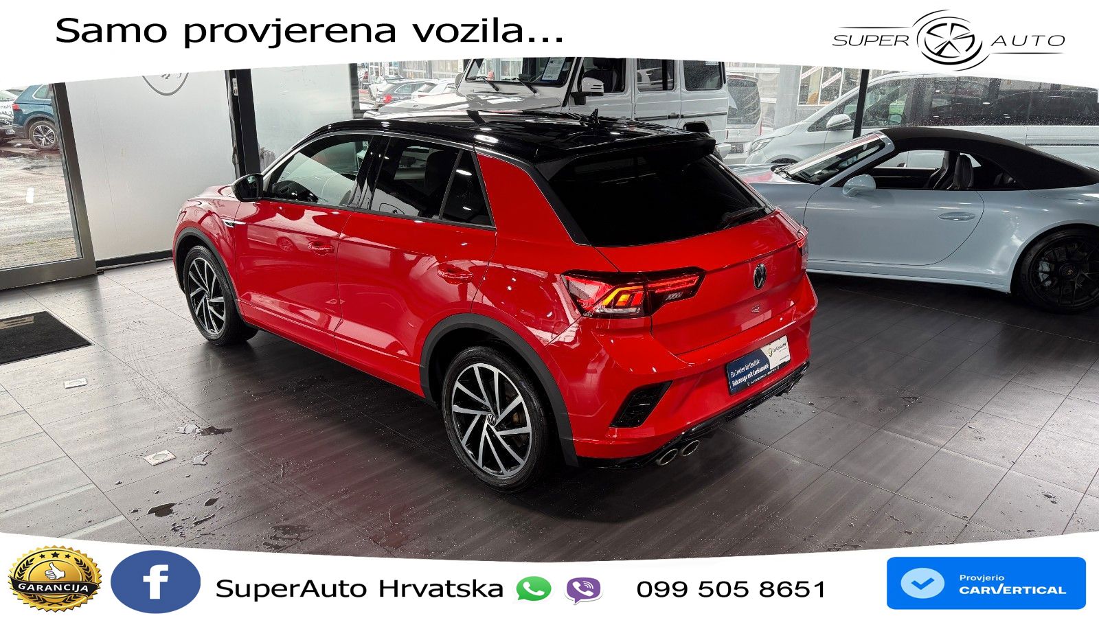 Volkswagen T-Roc I R 2.0 TSI (300 KS) OPF 4M DSG LED+GR SJED+ACC