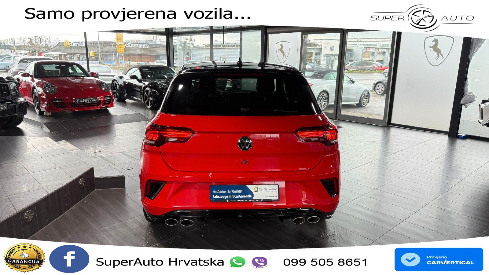 Volkswagen T-Roc I R 2.0 TSI (300 KS) OPF 4M DSG LED+GR SJED+ACC