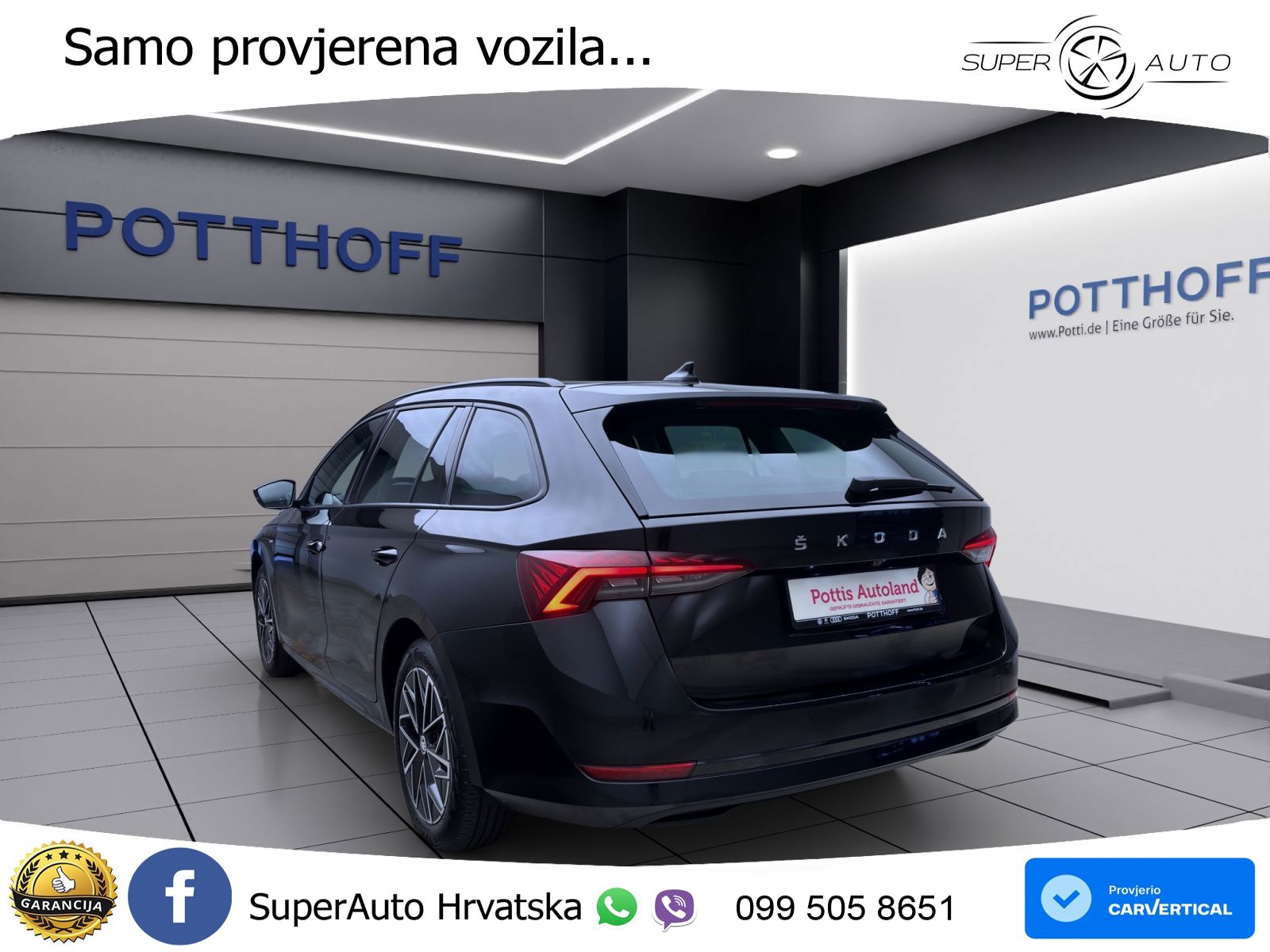 Škoda Octavia Combi 2.0 TDI (150 KS) DSG LED+GR SJED+ACC