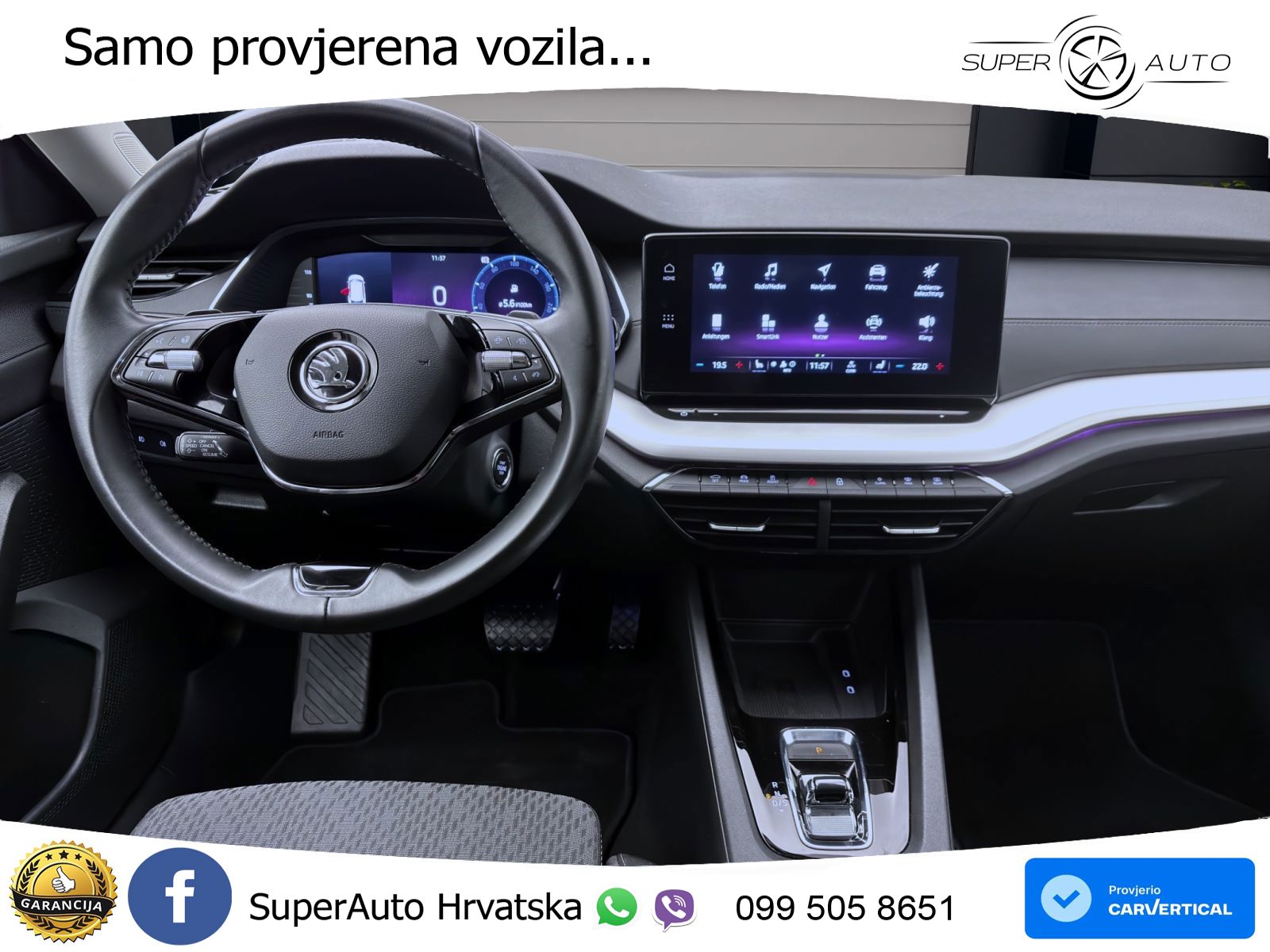Škoda Octavia Combi 2.0 TDI (150 KS) DSG LED+GR SJED+ACC