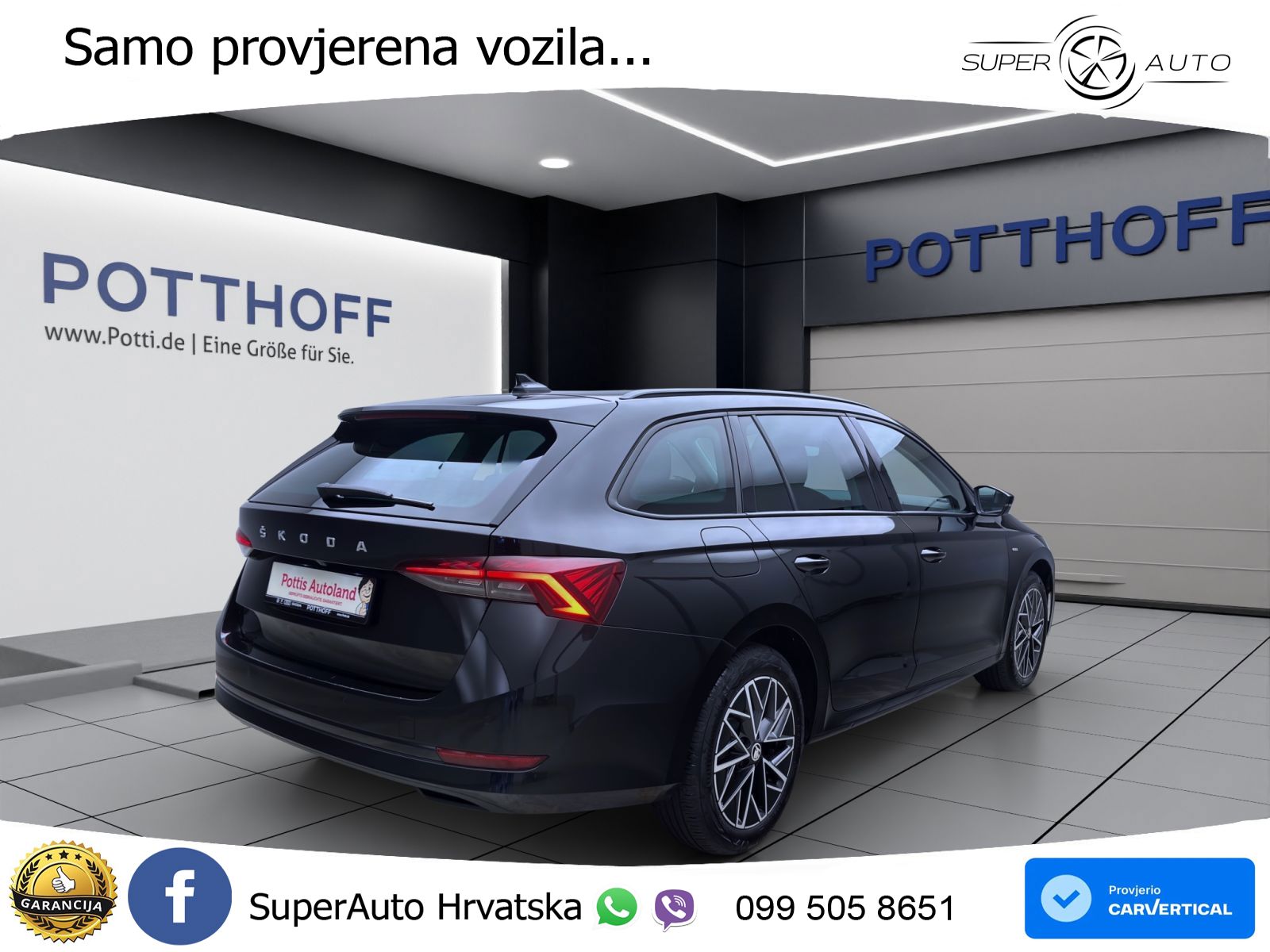Škoda Octavia Combi 2.0 TDI (150 KS) DSG LED+GR SJED+ACC