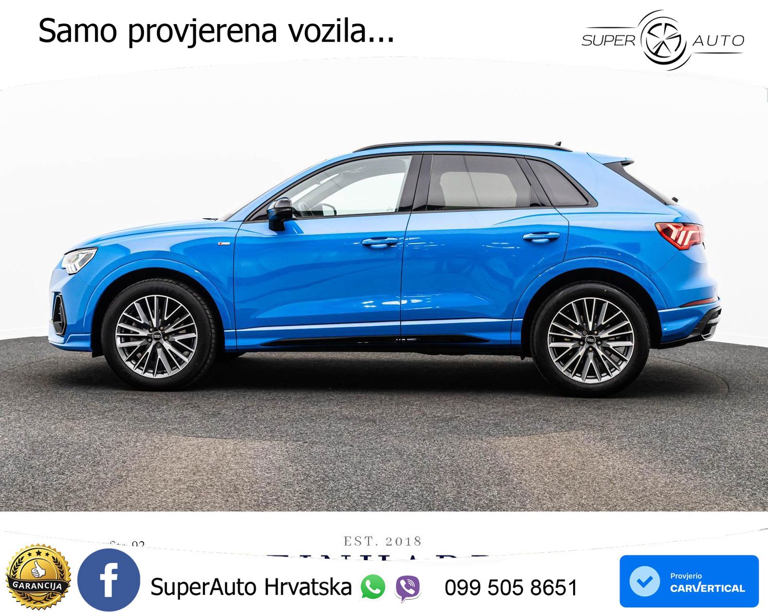 Audi Q3 40 TDI (200 KS) quattro S tronic 2x S line LED+GR SJED+ACC
