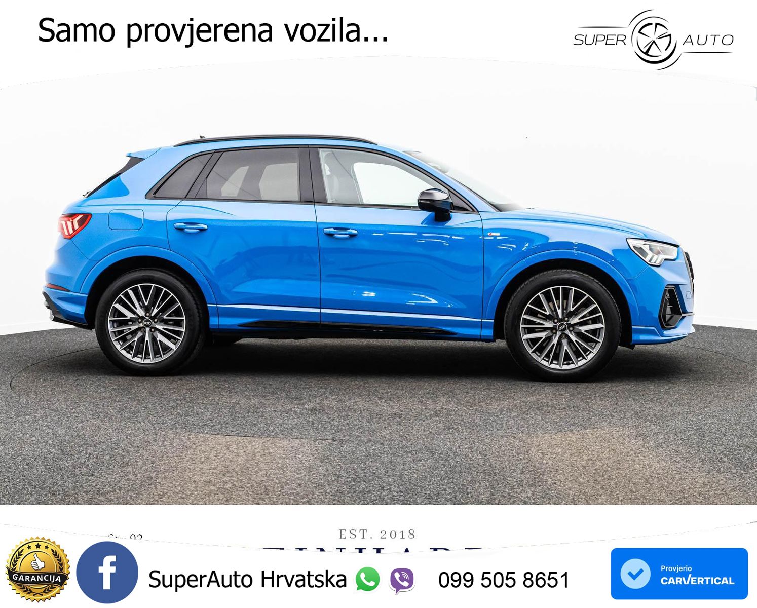 Audi Q3 40 TDI (200 KS) quattro S tronic 2x S line LED+GR SJED+ACC