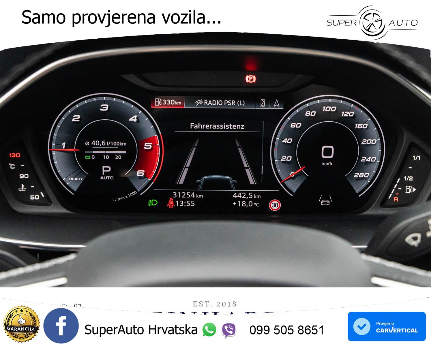 Audi Q3 40 TDI (200 KS) quattro S tronic 2x S line LED+GR SJED+ACC