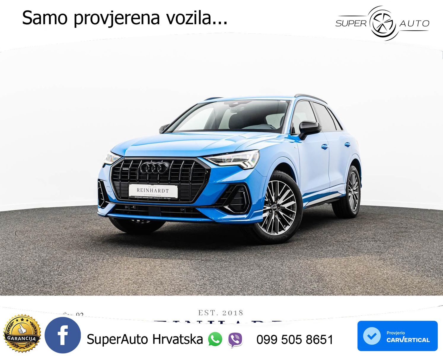 Audi Q3 40 TDI (200 KS) quattro S tronic 2x S line LED+GR SJED+ACC