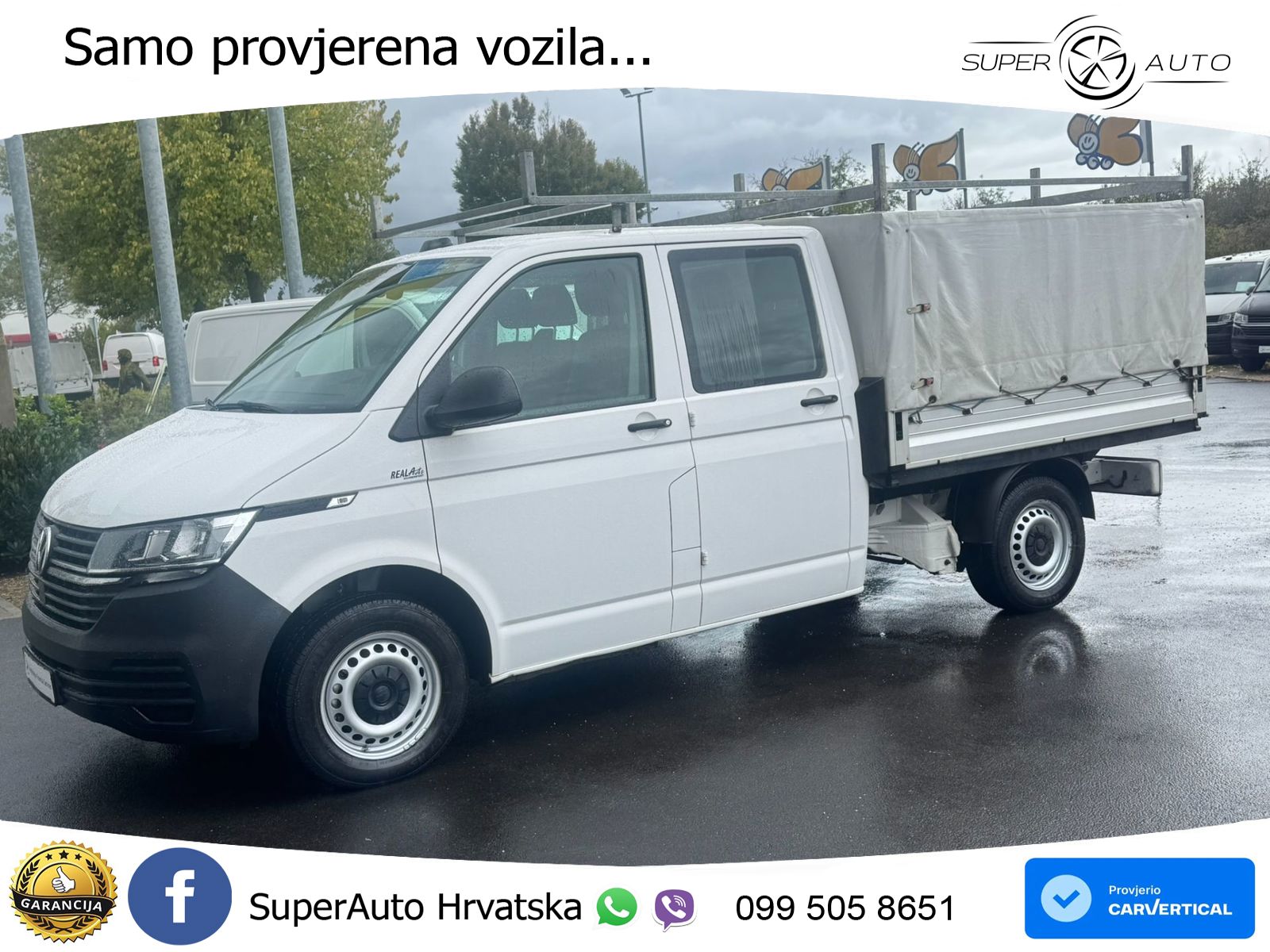 Volkswagen T6.1 Transporter  Doka/Pritsche DSG 4Motion Klim 150 KS