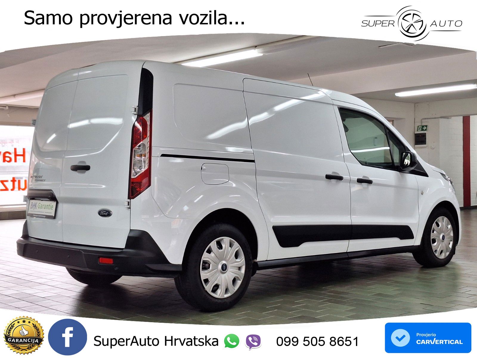 Ford Transit Connect 230 L2 Trend Scheckheft 1. Hand 120 KS