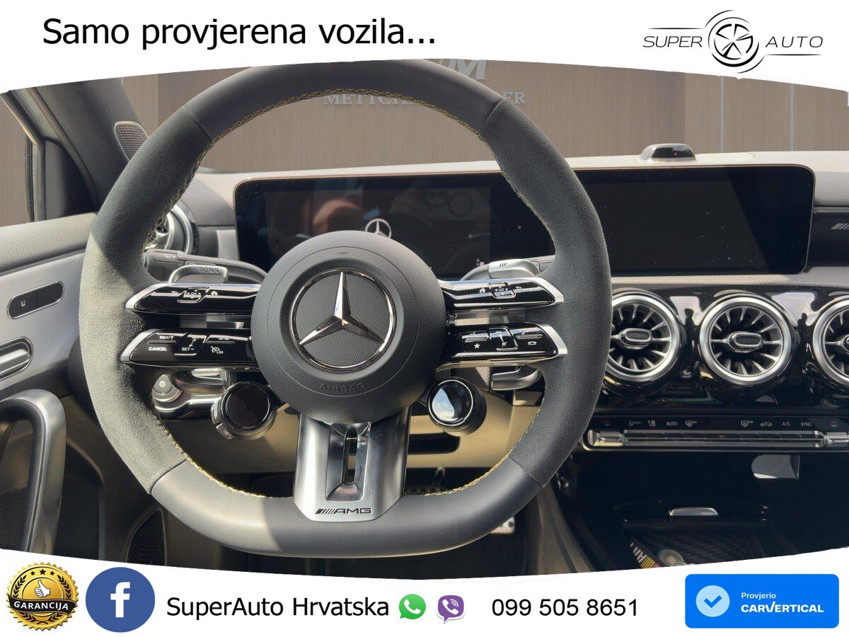 Mercedes-Benz AMG A 45 S 4MATIC+ AMG SPEEDSHIFT DCT 8G ACC+HEAD+GR SJED+360+PANO