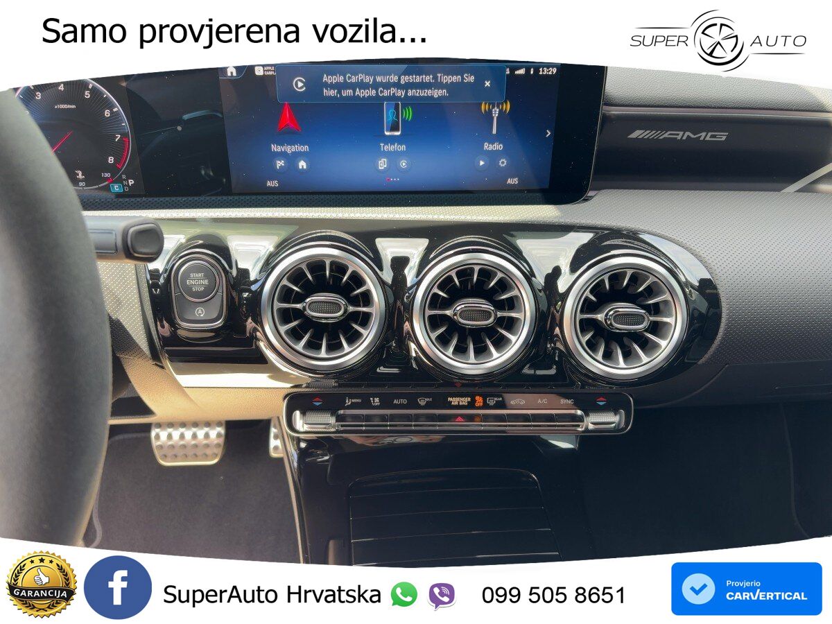 Mercedes-Benz AMG A 45 S 4MATIC+ AMG SPEEDSHIFT DCT 8G ACC+HEAD+GR SJED+360+PANO