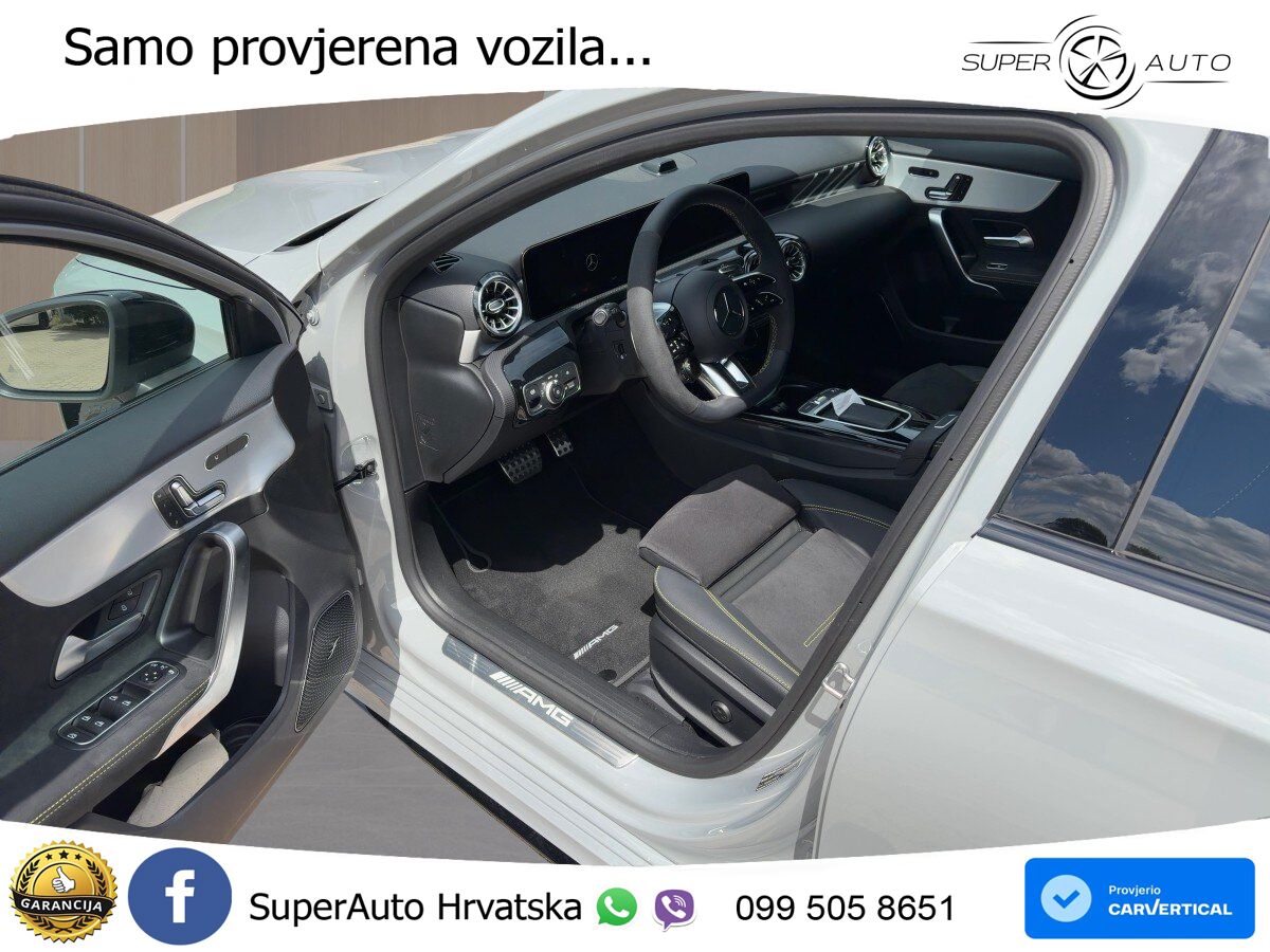 Mercedes-Benz AMG A 45 S 4MATIC+ AMG SPEEDSHIFT DCT 8G ACC+HEAD+GR SJED+360+PANO