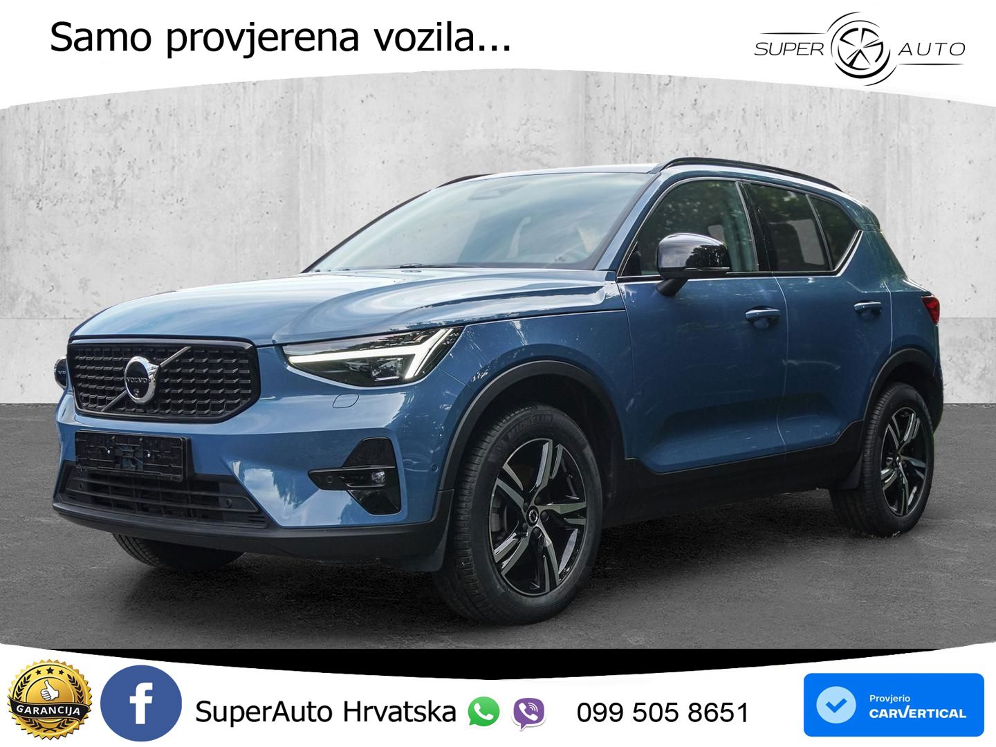 Volvo XC40 2.0 B4 AWD 197 KS Automatic ACC+GR SJED+360+PANO