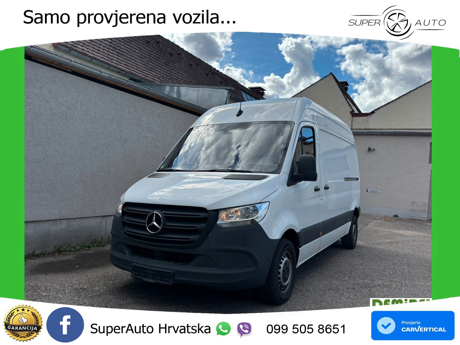 Mercedes-Benz Sprinter Kasten Hochdach 215 CDI / Carplay / Kam 150 KS