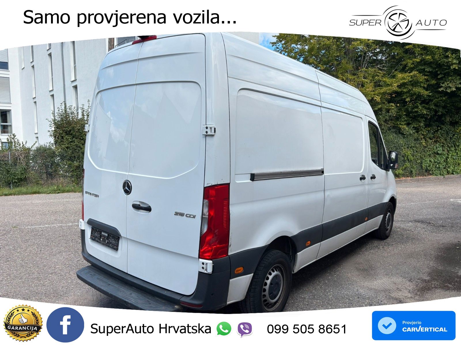 Mercedes-Benz Sprinter Kasten Hochdach 215 CDI / Carplay / Kam 150 KS