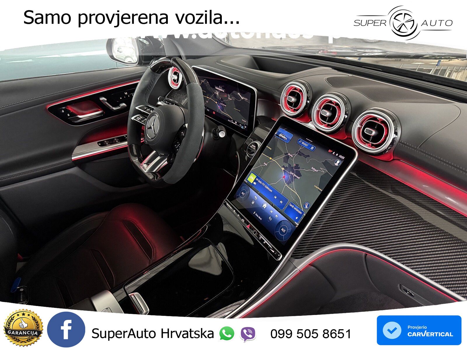 Mercedes AMG GLC 63 S E PERFORMANCE (680 KS) 4MATIC+ AMG SPEEDSHIFT MCT 9G ACC+HEAD+4xGR SJED+360+PANO