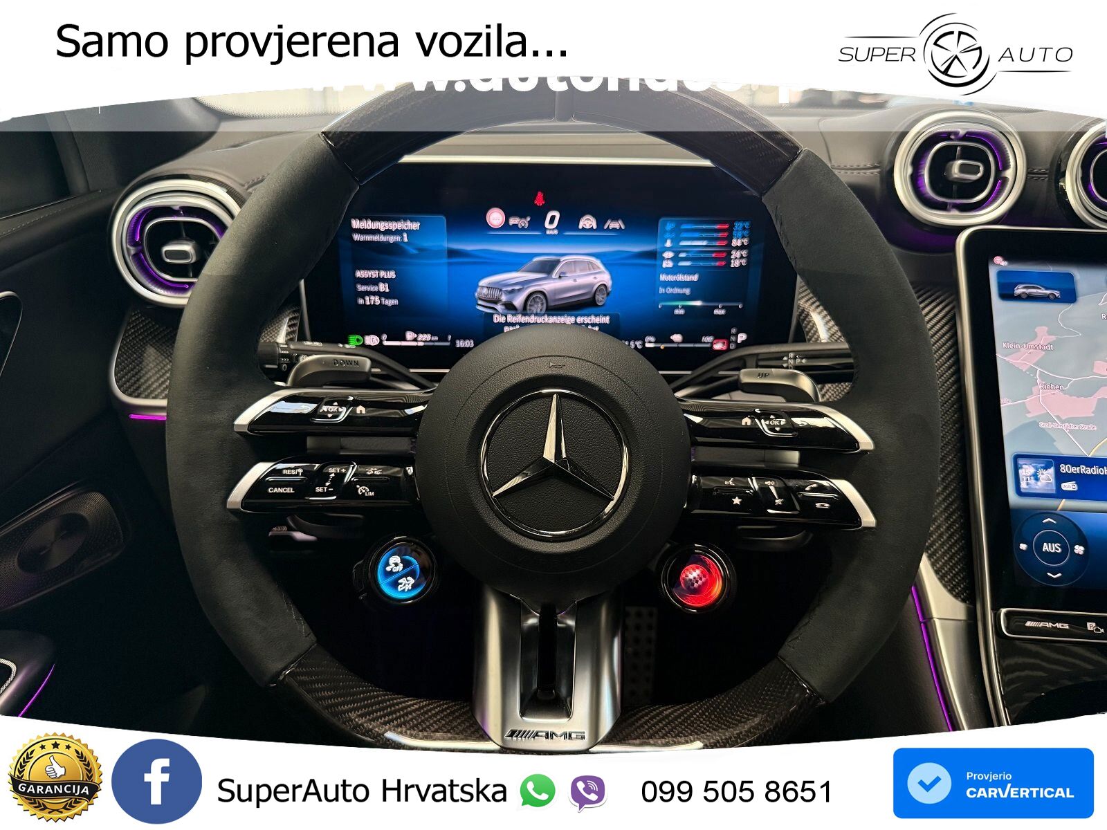 Mercedes AMG GLC 63 S E PERFORMANCE (680 KS) 4MATIC+ AMG SPEEDSHIFT MCT 9G ACC+HEAD+4xGR SJED+360+PANO