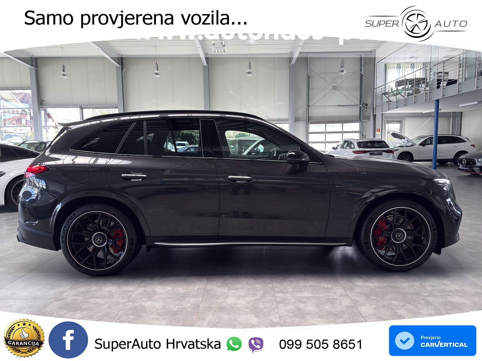 Mercedes AMG GLC 63 S E PERFORMANCE (680 KS) 4MATIC+ AMG SPEEDSHIFT MCT 9G ACC+HEAD+4xGR SJED+360+PANO