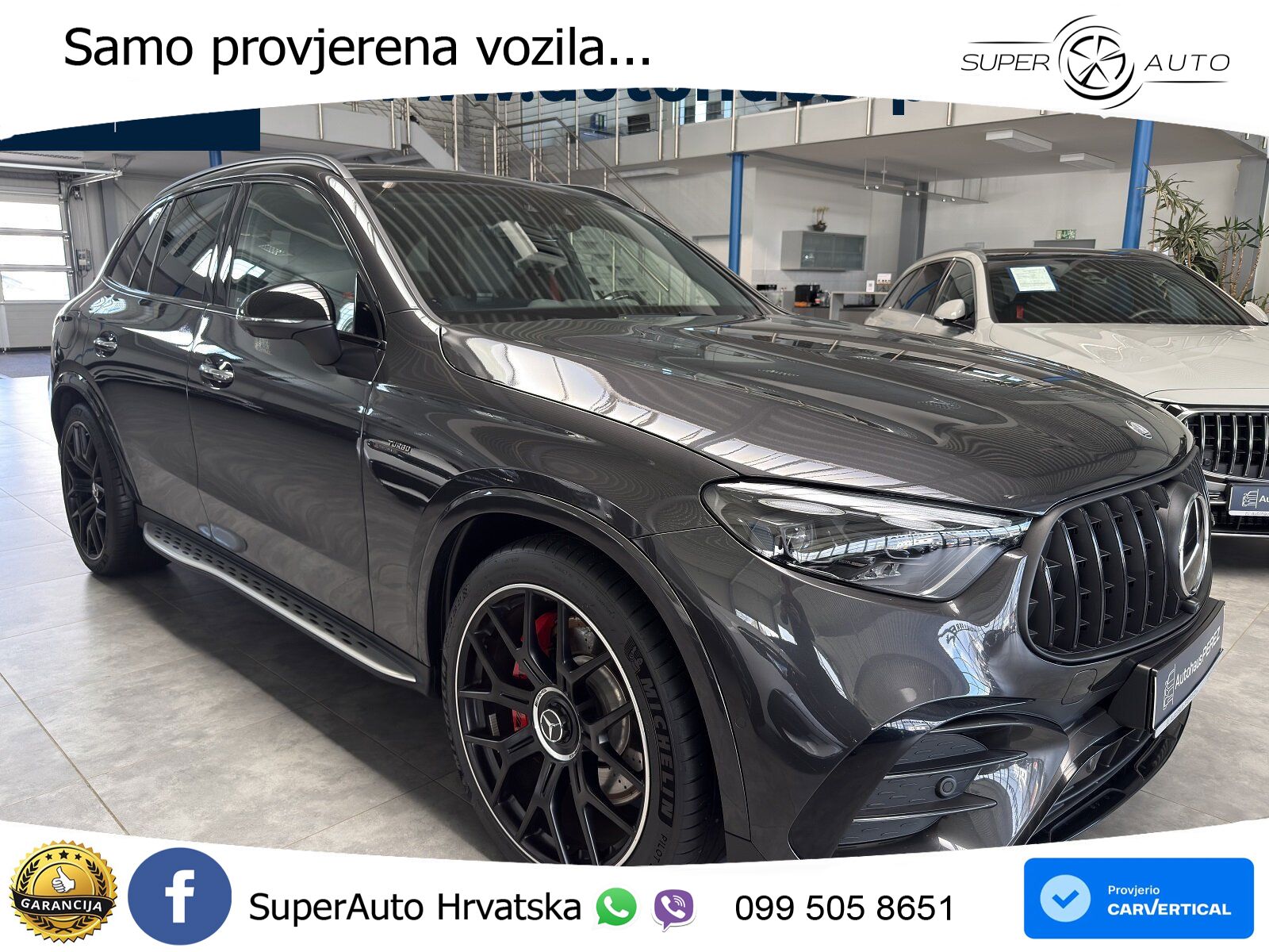 Mercedes AMG GLC 63 S E PERFORMANCE (680 KS) 4MATIC+ AMG SPEEDSHIFT MCT 9G ACC+HEAD+4xGR SJED+360+PANO