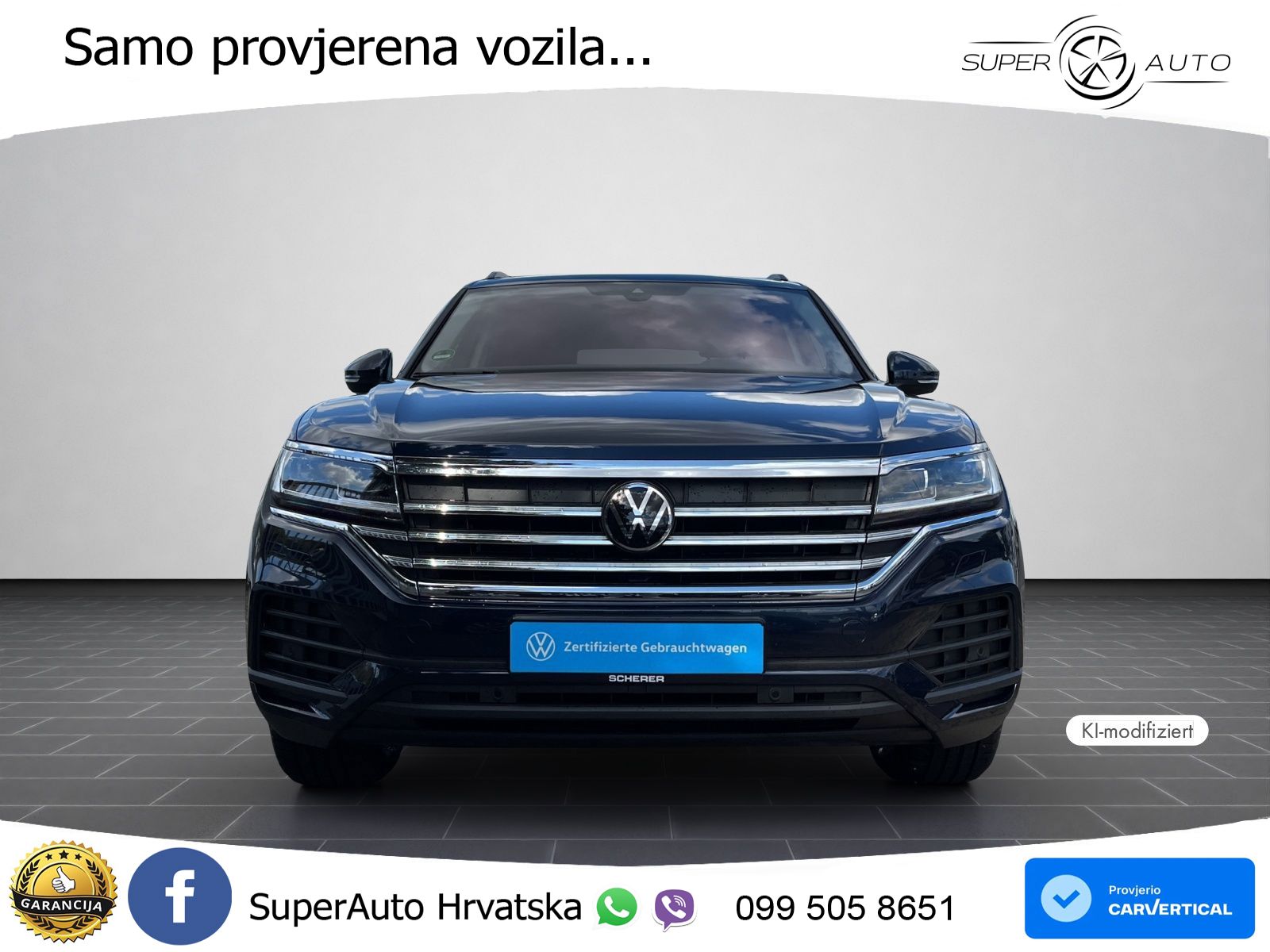 Volkswagen Touareg 3.0 V6 TDI (286 KS) 4MOTION Tiptronic ZRAČNI+ACC+4xGR SJED+KAM