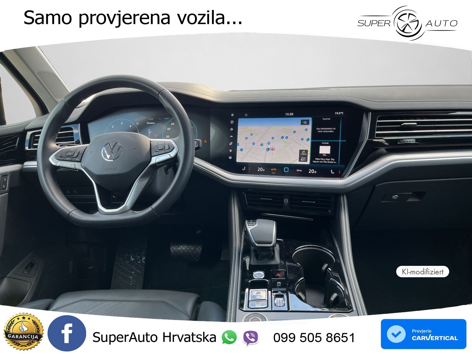Volkswagen Touareg 3.0 V6 TDI (286 KS) 4MOTION Tiptronic ZRAČNI+ACC+4xGR SJED+KAM