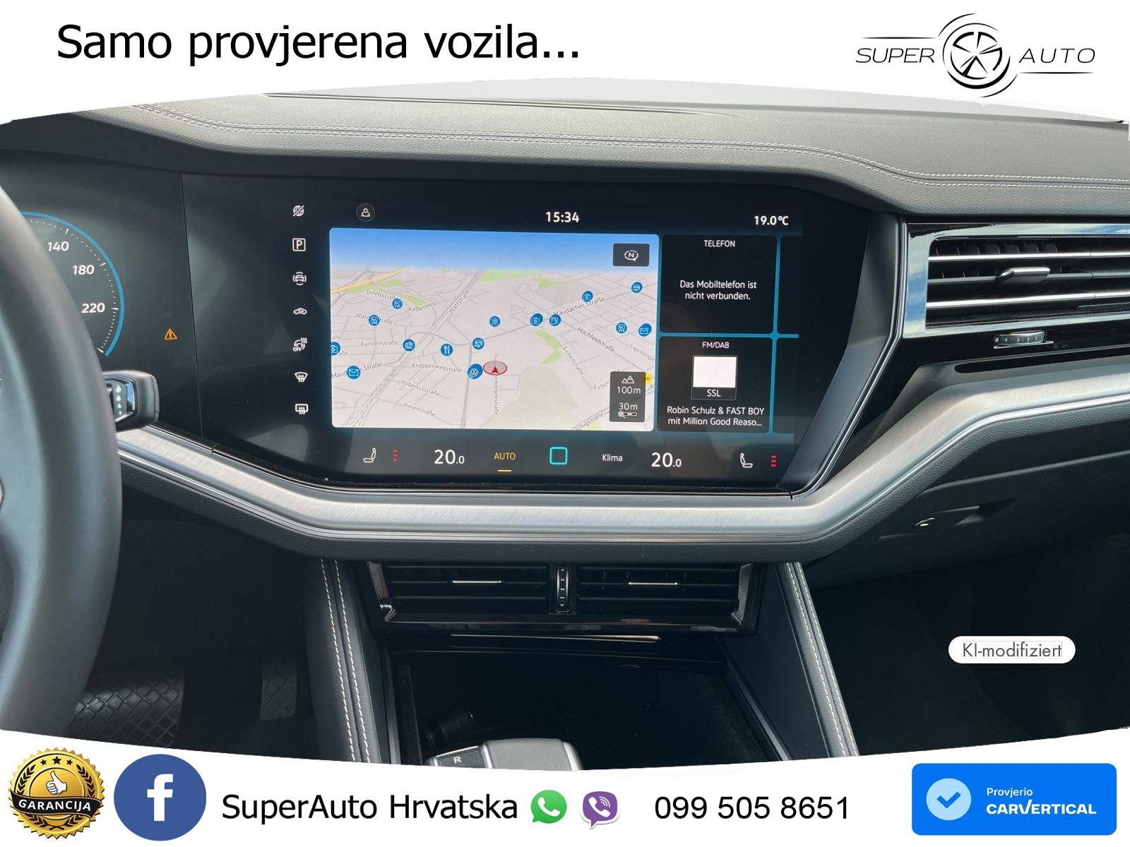 Volkswagen Touareg 3.0 V6 TDI (286 KS) 4MOTION Tiptronic ZRAČNI+ACC+4xGR SJED+KAM