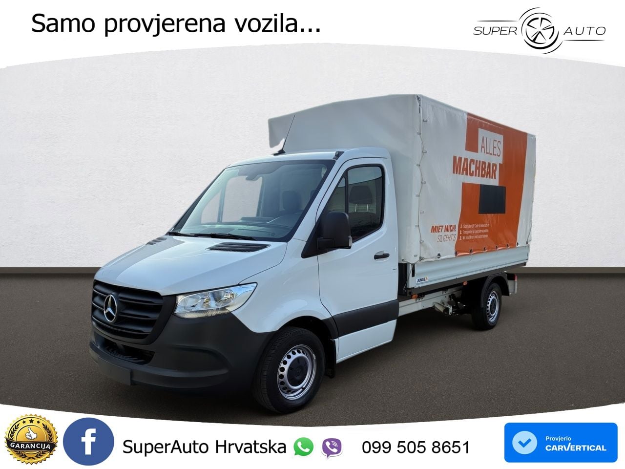 Mercedes-Benz Sprinter 315 CDI Pritsche Standard +Klima+Tempom 150 KS
