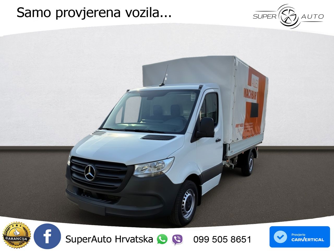 Mercedes-Benz Sprinter 315 CDI Pritsche Standard +Klima+Tempom 150 KS