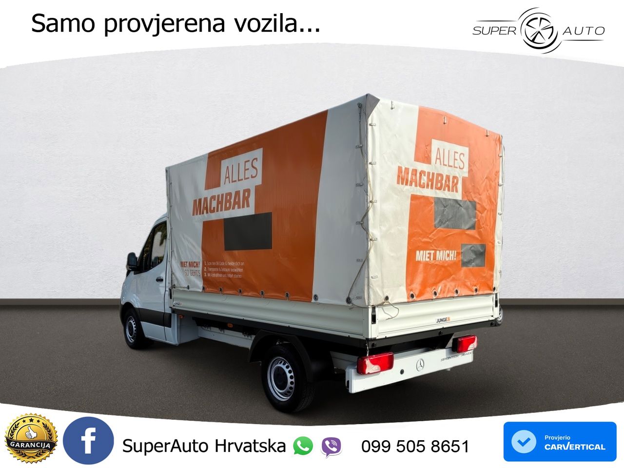 Mercedes-Benz Sprinter 315 CDI Pritsche Standard +Klima+Tempom 150 KS