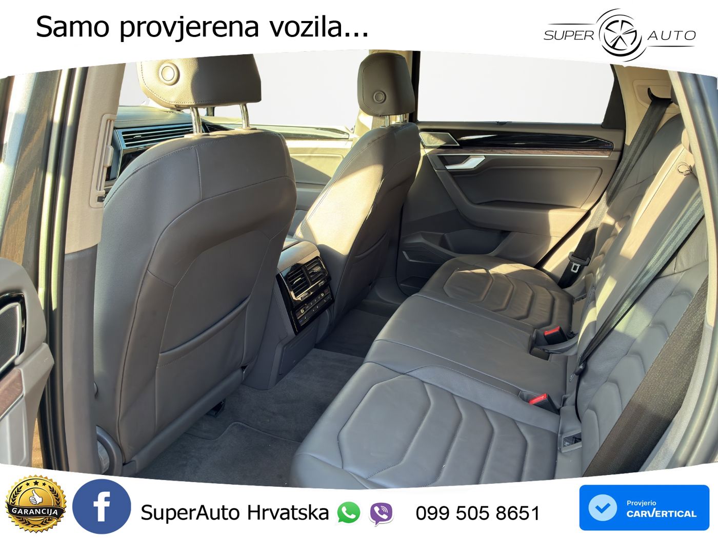 Volkswagen Touareg 3.0 V6 TDI (286 KS) 4MOTION Tiptronic ZRAČNI+ACC+4xGR SJED+KAM