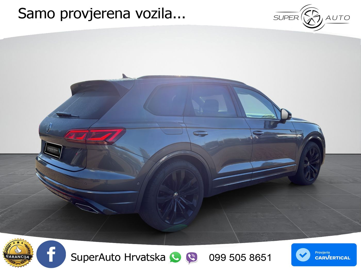 Volkswagen Touareg 3.0 V6 TDI (286 KS) 4MOTION Tiptronic ZRAČNI+ACC+4xGR SJED+KAM