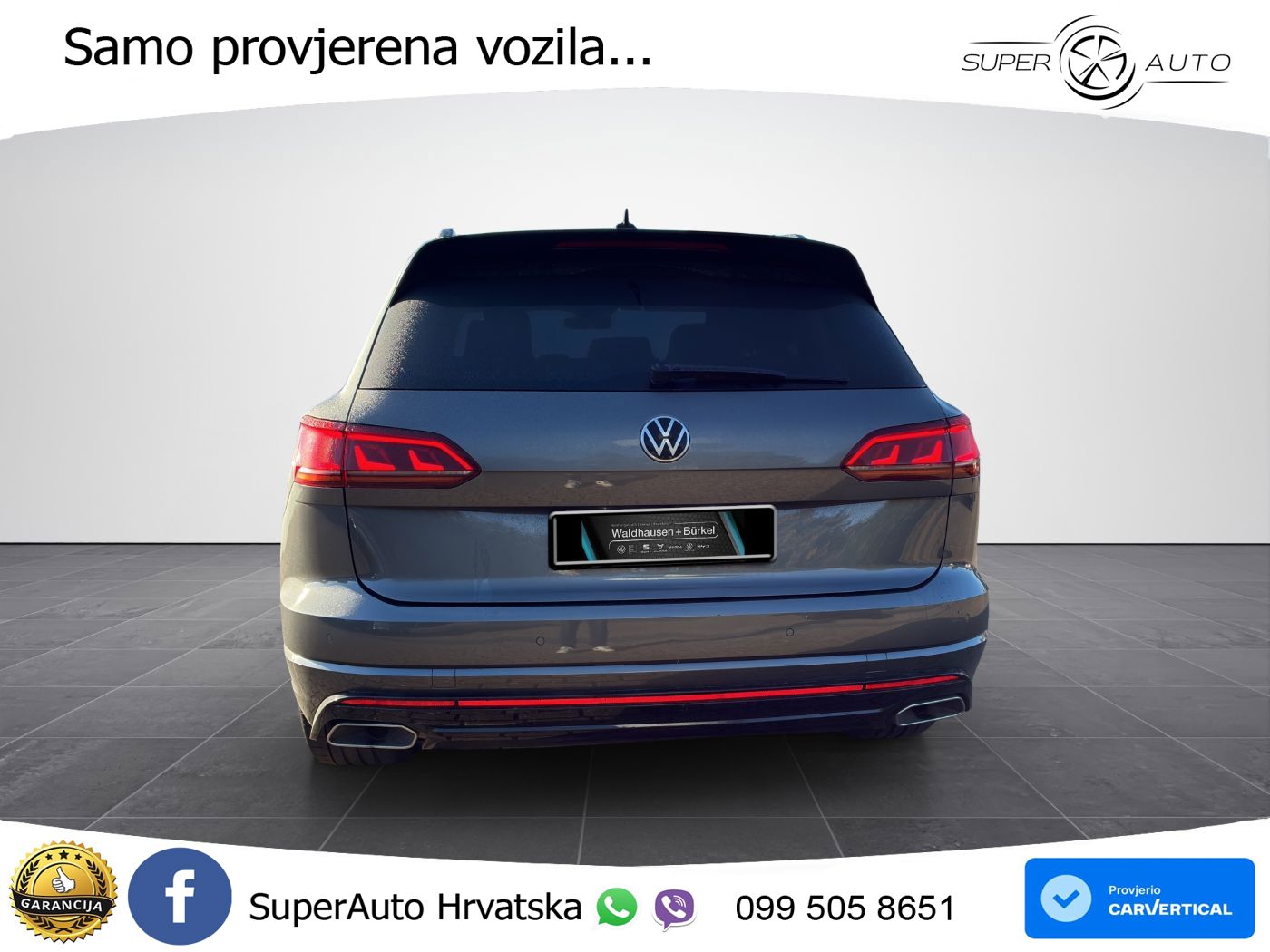 Volkswagen Touareg 3.0 V6 TDI (286 KS) 4MOTION Tiptronic ZRAČNI+ACC+4xGR SJED+KAM