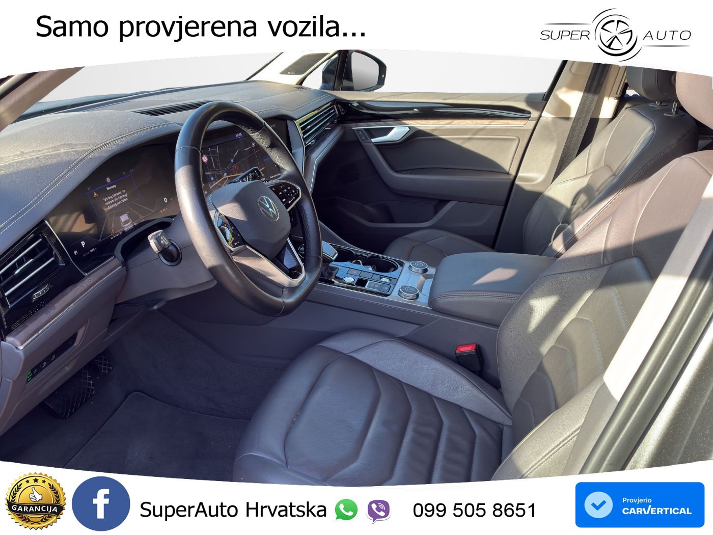 Volkswagen Touareg 3.0 V6 TDI (286 KS) 4MOTION Tiptronic ZRAČNI+ACC+4xGR SJED+KAM