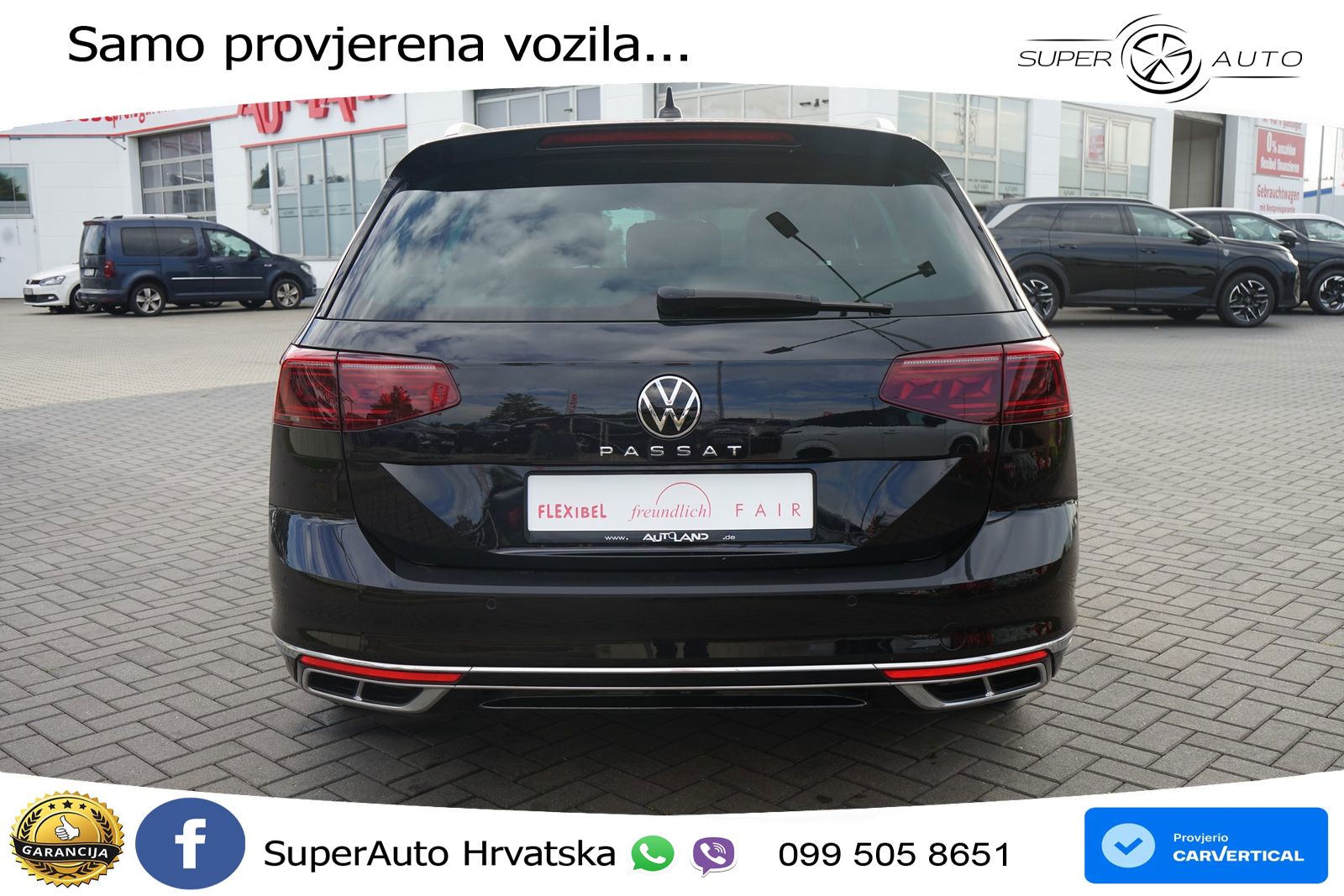 Volkswagen Passat Variant 2.0 TSI (190 KS) DSG R-Line LED+GR SJED+ACC