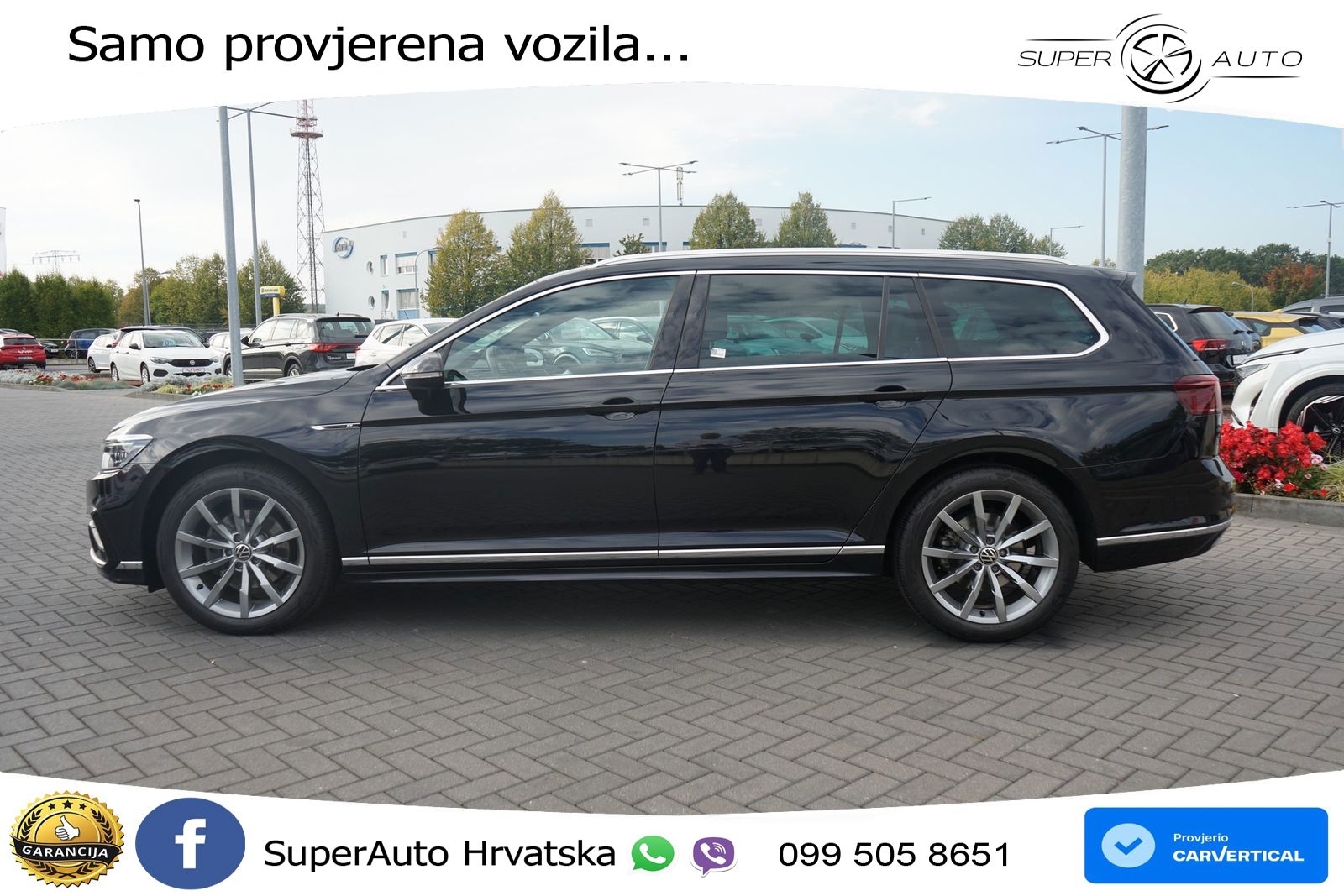Volkswagen Passat Variant 2.0 TSI (190 KS) DSG R-Line LED+GR SJED+ACC