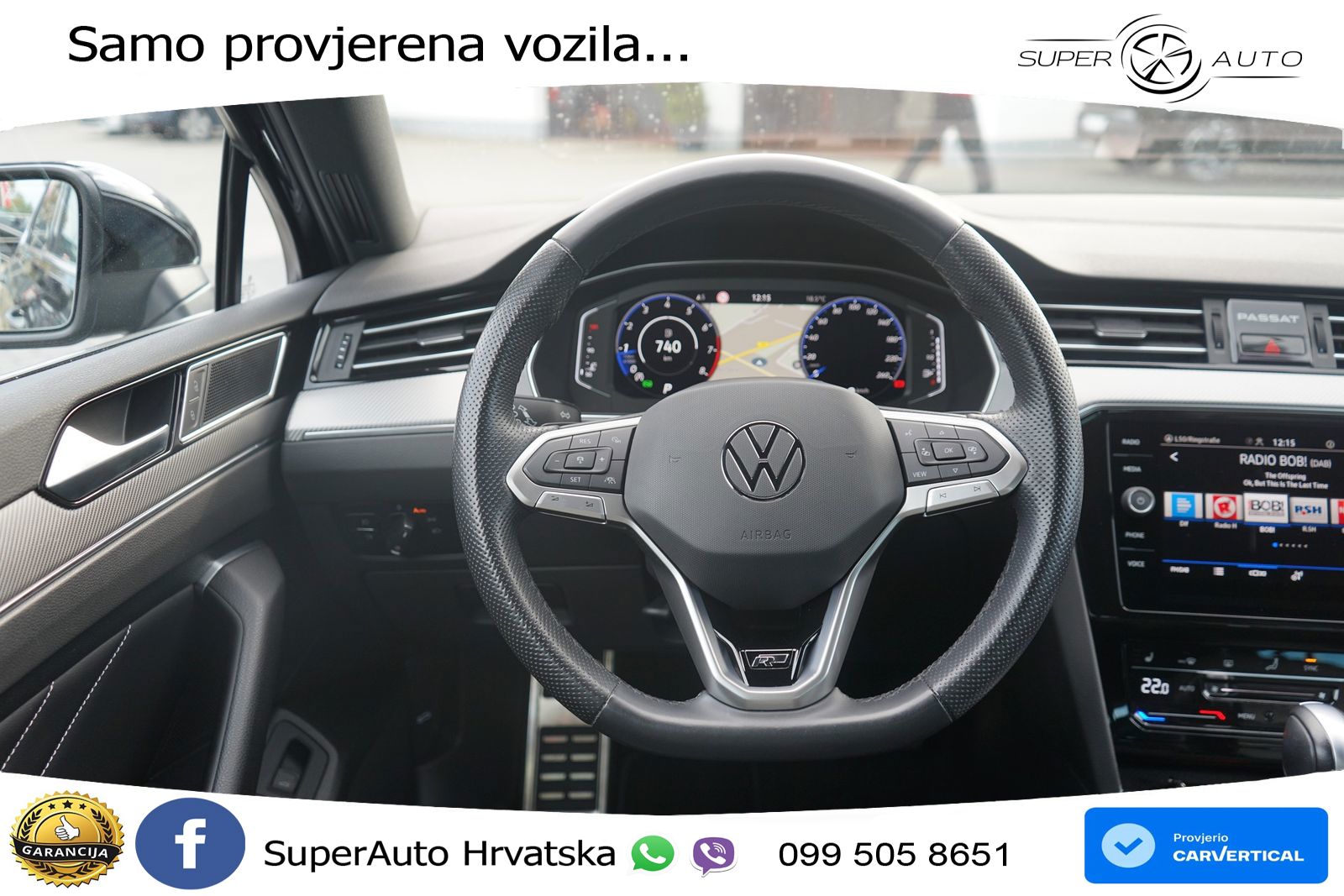 Volkswagen Passat Variant 2.0 TSI (190 KS) DSG R-Line LED+GR SJED+ACC
