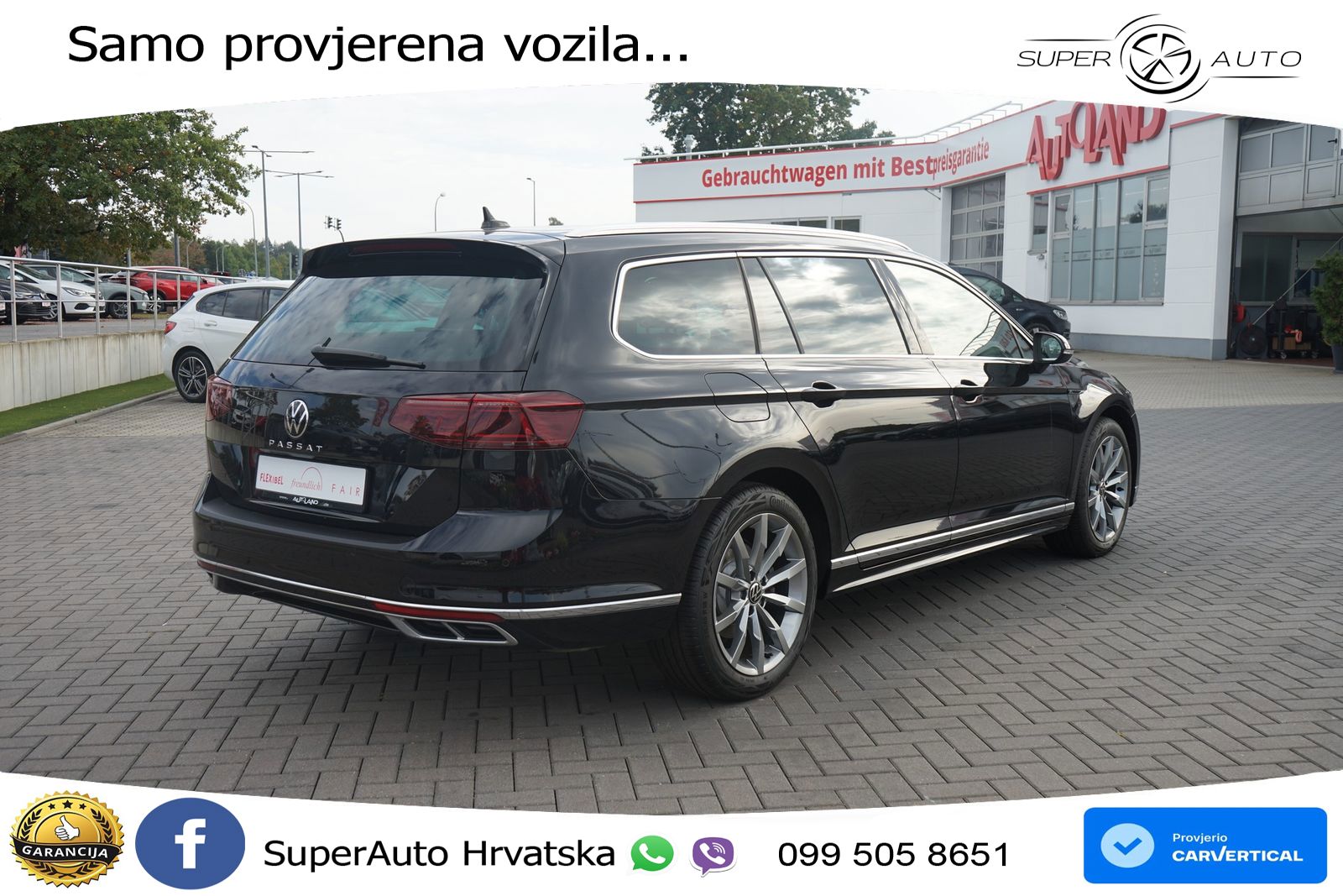 Volkswagen Passat Variant 2.0 TSI (190 KS) DSG R-Line LED+GR SJED+ACC