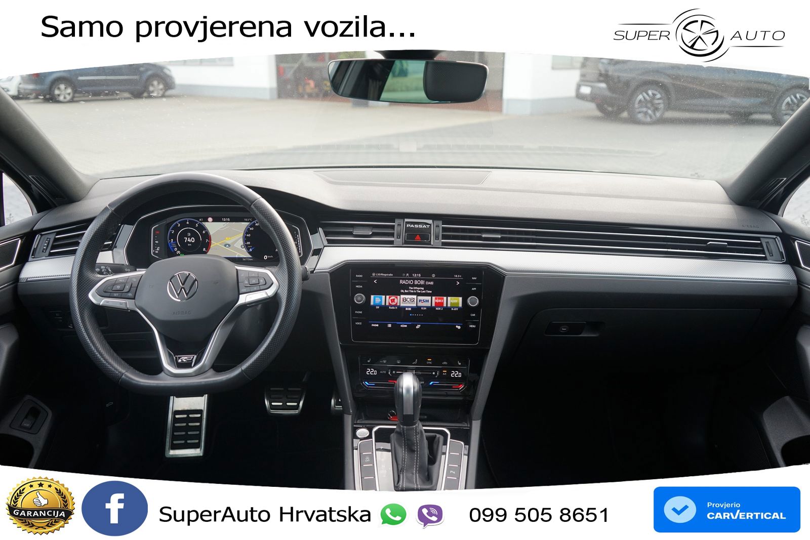 Volkswagen Passat Variant 2.0 TSI (190 KS) DSG R-Line LED+GR SJED+ACC