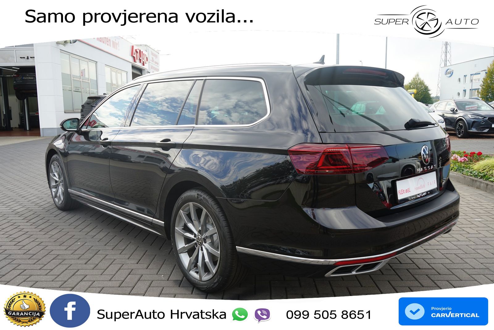 Volkswagen Passat Variant 2.0 TSI (190 KS) DSG R-Line LED+GR SJED+ACC