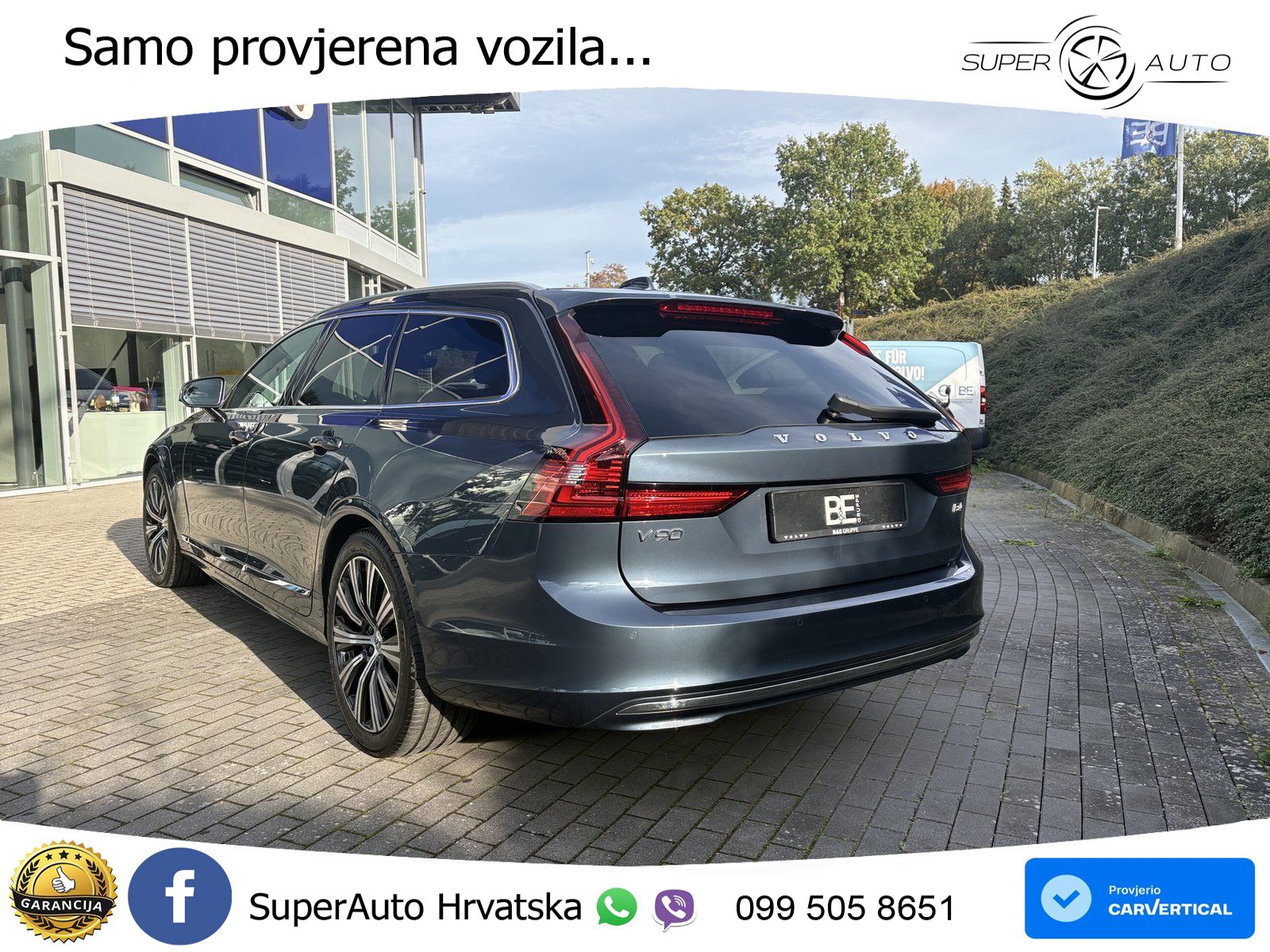 Volvo V90 2.0 B4 Diesel Geartronic LED+GR SJED+ACC