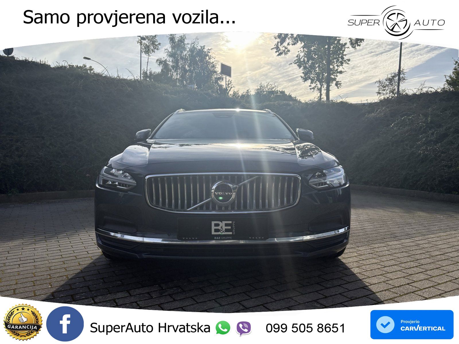 Volvo V90 2.0 B4 Diesel Geartronic LED+GR SJED+ACC