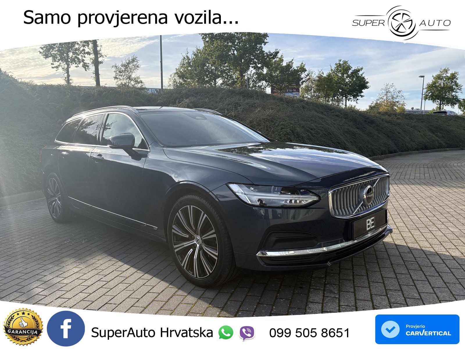Volvo V90 2.0 B4 Diesel Geartronic LED+GR SJED+ACC