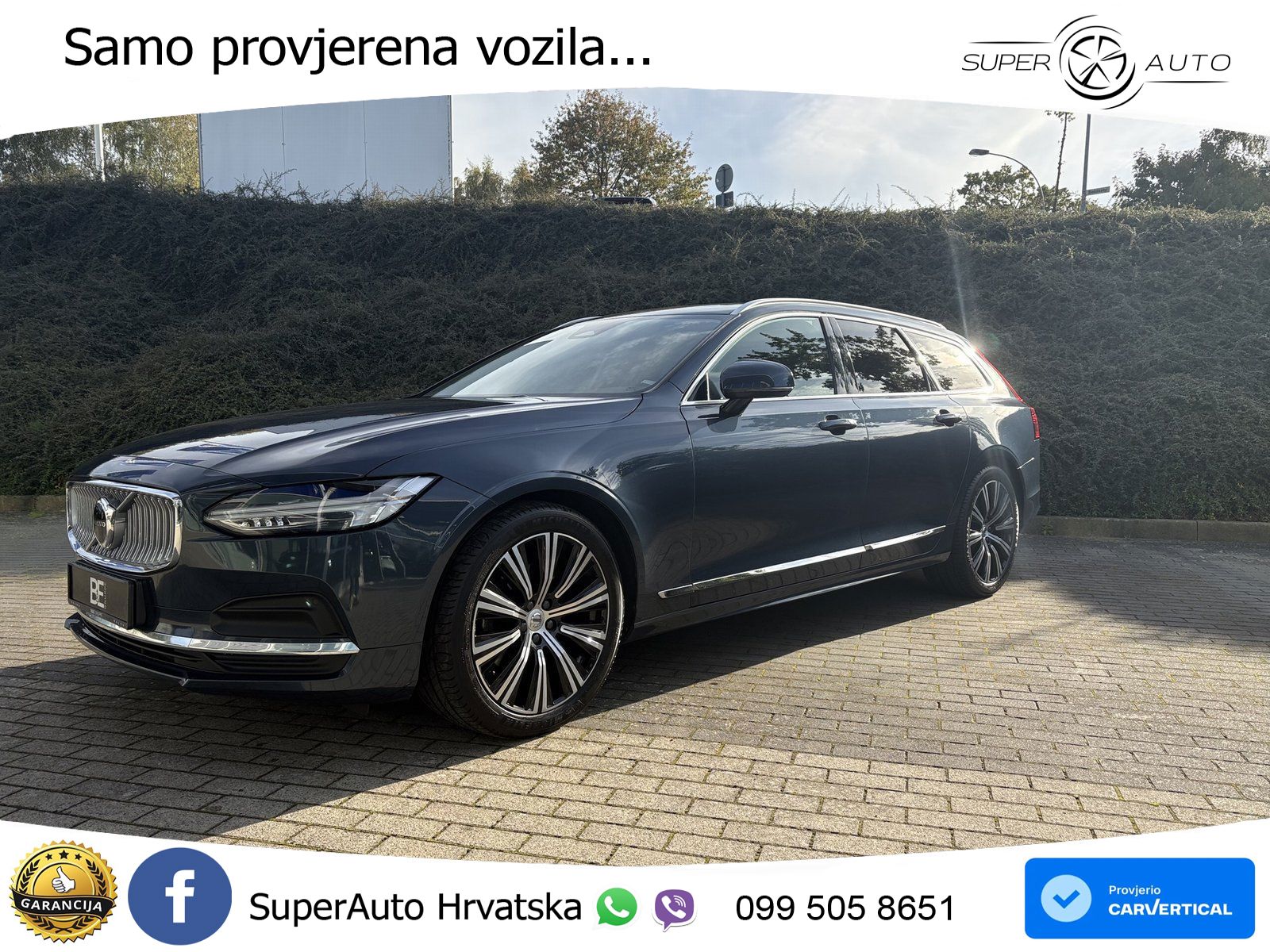Volvo V90 2.0 B4 Diesel Geartronic LED+GR SJED+ACC