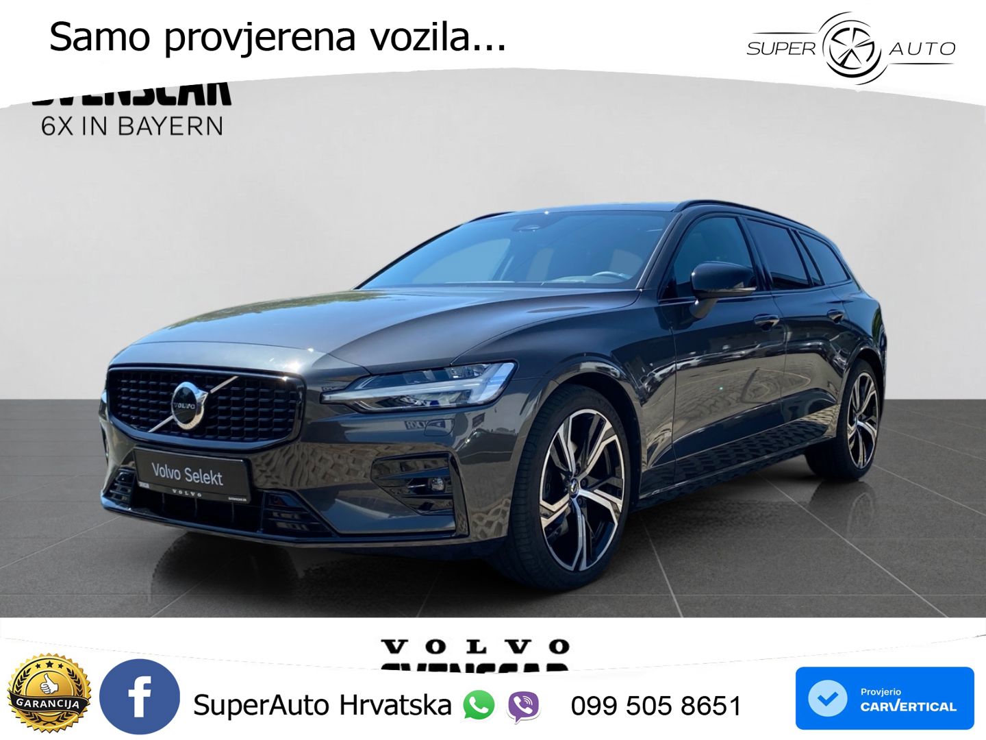 Volvo V60 2.0 B4 Diesel Geartronic LED+GR SJED+ACC